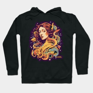 Plastic Macaroni Boho Trippy Hippy Noodle Muse Hoodie